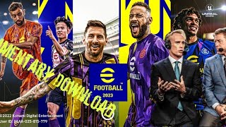 How To Download Commentary In Efootball 2023 Mobile [upl. by Atinas]