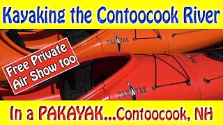 Kayaking the Contoocook River in a PAKAYAK [upl. by Siegler531]