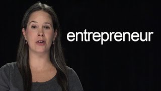 How to Say Entrepreneur – American English [upl. by Kent]