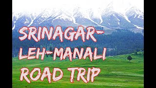 Srinagar to Leh to Manali Road Trip  Ladakh Tour Guide in hindi  Safar Stories [upl. by Eenerb]