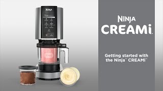 Ice Cream Maker  Getting Started Ninja™ CREAMi™ [upl. by Porche]