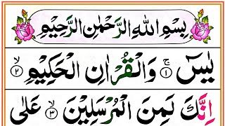 Surah Yaseen Full HD Colour Coded Arabic Text [upl. by Tucky271]