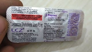 LCZ Tablet Uses  Levocetirizine Dihydrochloride Tablet All Details [upl. by Imeon131]