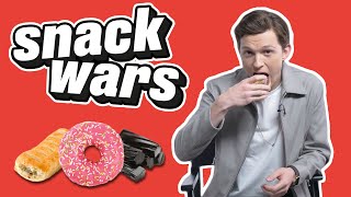 Tom Holland Tries Best British And American Snacks  Snack Wars [upl. by Hy]