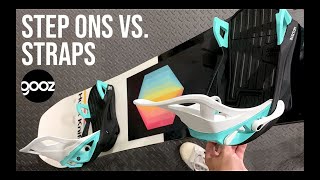 Burton Step On vs Strap Bindings  OVERVIEW amp UNBOXING [upl. by Jacoba782]