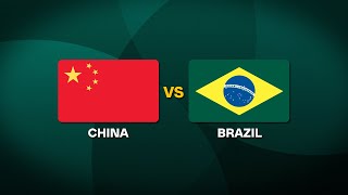 China vs Brazil  2025 World Baseball Classic Qualifiers [upl. by Ahtnamas]