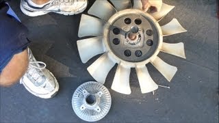 How to Replace a Fan Clutch [upl. by Sinylg]