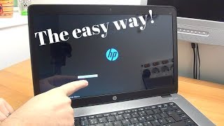 How to enter the BIOS on most HP EliteBook laptops  The easy way [upl. by Dream]