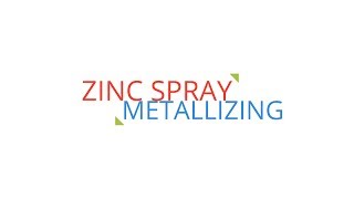 Zinc Spray Metallizing for Galvanized Steel TouchUp or Repair [upl. by Artiek]