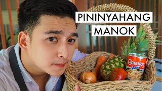 Pininyahang Manok Filipino Chicken Pineapple Recipe [upl. by Shelbi]