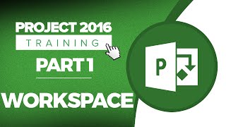 Microsoft Project 2016 Tutorial for Beginners Part 1 The MS Project 2016 Workspace [upl. by Azil]