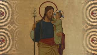 Gregorian chant to St Joseph JOSEPH FILI DAVID [upl. by Notsehc]