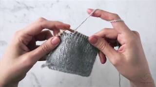 German Short Rows Tutorial  Purl Soho [upl. by Aseuqram]