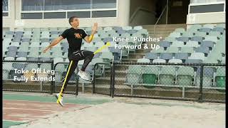 The Fundamentals  Running Long Jump Take Off [upl. by Vyse]