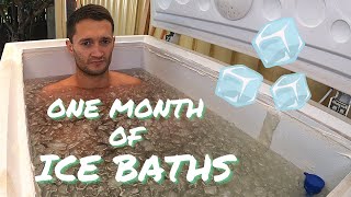 Daily Ice Baths for a Month The Pros and Cons 30 MINUTE HOLD [upl. by Eillit963]