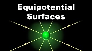 Equipotential Surfaces in Hindi [upl. by Llednil]