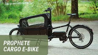 Prophete Cargo EBike  Das Lastenrad mit Elektromotor [upl. by Artapoelc]