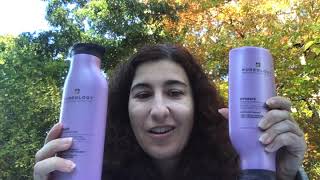 Review of Pureology Hydrate Shampoo and Conditioner [upl. by Ahsinod]