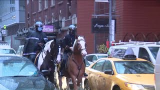 Giddy up NYPD mounted unit keeps NY safe [upl. by Cindra]