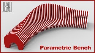 Parametric Bench Grasshopper Tutorial [upl. by Eedyaj323]