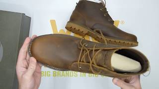 Timberland Larchmont Chukka  Medium Brown  Unboxing  Walktall [upl. by Garbers]