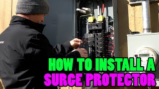 How To Install A Surge Protector [upl. by Ecyob]