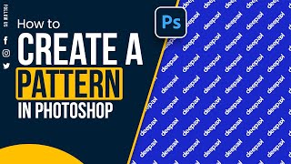 How to Create a Pattern in Photoshop [upl. by Assert]