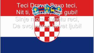 Hymne national de la Croatie [upl. by Mersey]