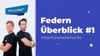 Federn  Überblick 1  StudyHelp [upl. by Mauldon359]