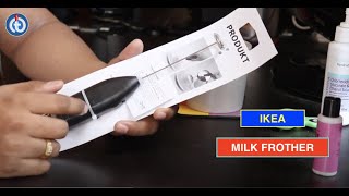 IKEA MILK FROTHER Review amp Battery Installation [upl. by Mildrid890]