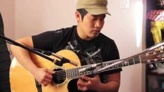 Almost Is Never Enough Ariana Grande  Solo Acoustic Fingerstyle Guitar  Andrew Chae [upl. by Ion233]