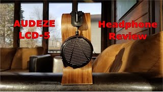 Audeze LCD5 Headphone Review [upl. by Sille858]