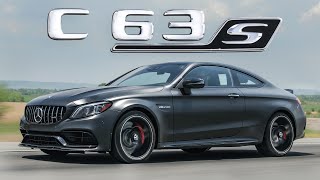 The Luxury MUSCLE CAR  2020 MercedesAMG C63S Coupe Review [upl. by Liagaba]