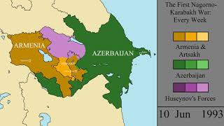 The First NagornoKarabakh War Every Week [upl. by Mikael439]