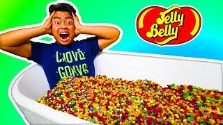 JELLY BEAN BATH CHALLENGE [upl. by Gneh]