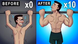 Go from 0 to 10 PullUps FAST [upl. by Quintessa]