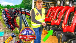 NEW Nemesis TRAINS REVEALED  Alton Towers [upl. by Eilujna]