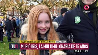 Murió Iris la joven multimillonaria de 15 años [upl. by Rodney2]