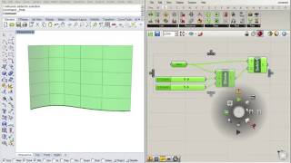 Grasshopper Tutorial 04  Dividing Surfaces [upl. by Asir]