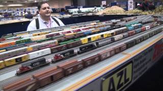 National Train Show 2011 Zscale Action part 2 [upl. by Jem]