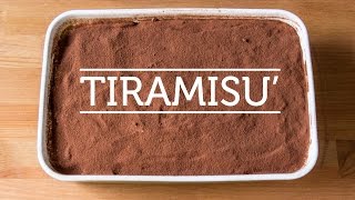 Italian TIRAMISU  Original Italian recipe 2min [upl. by Finkelstein]