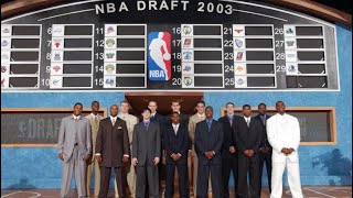 2003 NBA Draft Picks 110 [upl. by Nomyar]