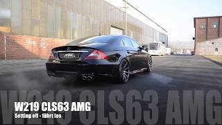 MEC Design Mercedes W219 CLS63 AMG Exhaust  Sound Version Apocalypse [upl. by Aserehtairam]