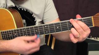 4 simple Chords  Easy Acoustic Guitar Songs For Beginners quotClosing Timequot by Semisonic [upl. by Enytsirk]