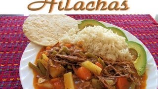 Receta de Hilachas Guatemala [upl. by Ambrosane]