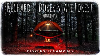 Dispersed Camping with Opeongo Aerial A1 Tree TentRichard J Dorer State Forest [upl. by Ynoyrb]