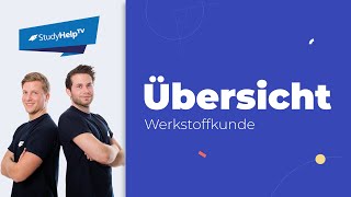 Werkstoffkunde  Übersicht  StudyHelp [upl. by Buiron564]