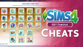 The Sims 4 Get Famous New Cheats and How To Use Them [upl. by Arot]