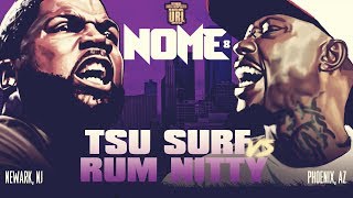 TSU SURF VS RUM NITTY SMACK URL RAP BATTLE URLTV [upl. by Haronid]