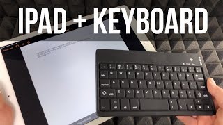 How to Connect Keyboard to iPad  iPad Air iPad mini iPad Pro [upl. by Ahsinert123]